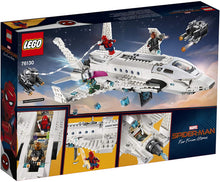 Load image into Gallery viewer, LEGO Marvel Spider-Man Far from Home: Stark Jet and The Drone Attack 76130 Building Kit