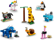 Load image into Gallery viewer, LEGO Bricks and Animals 11011 Classic Creative Toy — Brick-Built 10 Amazing Animal Figures