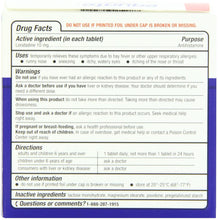 Load image into Gallery viewer, Equate - Allergy Relief, Loratadine 10 mg, 120 Tablets