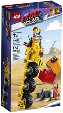 Load image into Gallery viewer, LEGO THE LEGO MOVIE 2 Emmet’s Thricycle; 70823 Three Wheel Toy Bicycle Action Building Kit for Kids (173 Pieces)