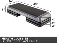 Load image into Gallery viewer, The Step Original Aerobic Platform for Total Body Fitness – Health Club