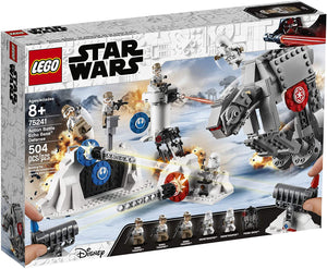 LEGO Star Wars: The Empire Strikes Back Action Battle Echo Base Defense 75241 Building Kit (504 Pieces)