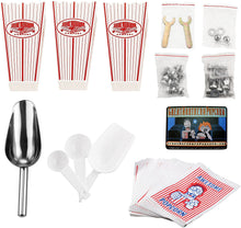 Load image into Gallery viewer, Great Northern Popcorn Old Time Popcorn Popper Machine with Cart, 8-Ounce, Red