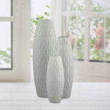 Load image into Gallery viewer, Stonebriar Weathered Pale Ocean Wood Vase