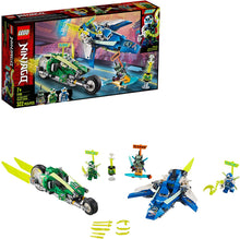 Load image into Gallery viewer, LEGO NINJAGO Jay and Lloyd’s Velocity Racers 71709 Building Kit for Kids and Hot Toys, New 2020 (322 Pieces)