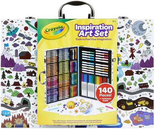 Crayola Inspiration Art Case, Art Set, Gifts for Kids, Age 4, 5, 6, 7 (Styles May Vary)