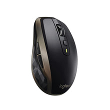 Load image into Gallery viewer, Logitech MX Anywhere 2 Wireless Mouse – Use On Any Surface, Hyper-Fast Scrolling, Rechargeable, for Apple Mac or Microsoft Windows Computers and laptops, Meteorite