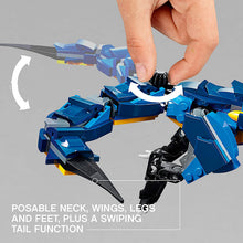 Load image into Gallery viewer, LEGO NINJAGO Masters of Spinjitzu: Stormbringer 70652 Ninja Toy Building Kit with Blue Dragon Model for Kids, Best Playset Gift for Boys (493 Piece)