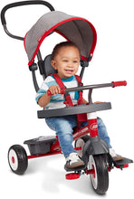 Load image into Gallery viewer, Radio Flyer 5-in-1 Stroll 'n Trike with Activity Tray, Red &amp; Gray