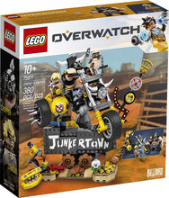 Load image into Gallery viewer, LEGO Overwatch Junkrat &amp; Roadhog 75977 Building Kit, Overwatch Toy for Girls and Boys Aged 9+ (380 Pieces)