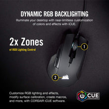 Load image into Gallery viewer, CORSAIR IRONCLAW RGB - FPS and MOBA Gaming Mouse