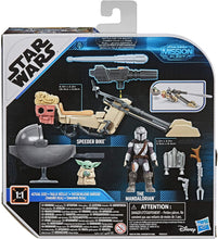 Load image into Gallery viewer, Star Wars Mission Fleet Expedition Class The Mandalorian The Child Battle for The Bounty 2.5-Inch-Scale Figures and Vehicle, Kids Ages 4 and Up