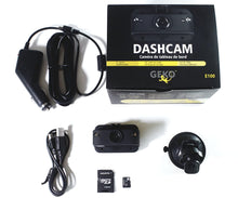 Load image into Gallery viewer, GEKO E1008G E100 Full HD 1080P Dash Cam - Car DVR Dashboard Camera Video Recorder with Night Vision, Parking Monitor, G-Sensor, Free 8GB Micro SD Card