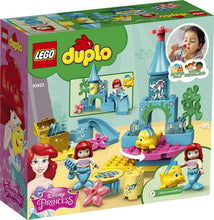 Load image into Gallery viewer, LEGO DUPLO Disney Ariel's Undersea Castle 10922 Imaginative Building Toy for Kids; Ariel and Flounder’s Princess Castle Playset Under The Sea, New 2020 (35 Pieces)