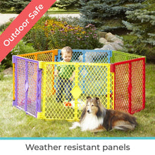 Load image into Gallery viewer, Toddleroo by North States Superyard 6-Panel Play Yard