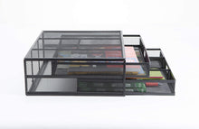 Load image into Gallery viewer, Mind Reader MESHMONSTA-PNK Metal Mesh Desk Drawer, Desktop Monitor Stand Organizer