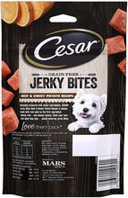 Load image into Gallery viewer, Cesar Grain Free Jerky Bites/Beef and Sweet Potato Dog Treats, 8 oz.