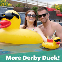 Load image into Gallery viewer, Game 5020 Derby Duck Inflatable Pool Float Cup Holders