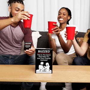 Buzzed - The Hilarious Party Game That Will Get You & Your Friends Hydrated