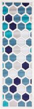 Load image into Gallery viewer, Unique Loom Metro Collection Area Rug, 2' x 6' 7, Ivory