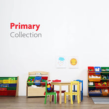 Load image into Gallery viewer, Tot Tutors Kids' Primary Colors Large Storage Bins, Set of 4