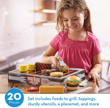 Load image into Gallery viewer, Melissa &amp; Doug Grill &amp; Serve BBQ Set