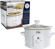 Load image into Gallery viewer, ELITE CUISINE MST-250XW MINI SLOW COOKIER 1.5QT ONE POT MEAL