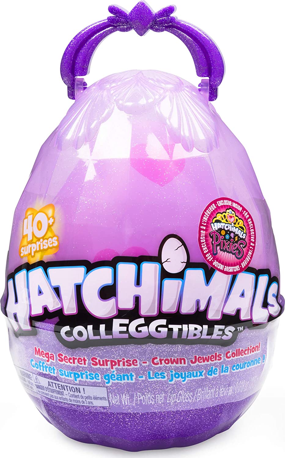 Hatchimals CollEGGtibles, Mega Secret Surprise with 10 Exclusive Hatchimals and 1 Pixies Royal