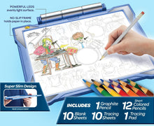 Load image into Gallery viewer, Crayola Light Up Tracing Pad Blue, Toys for Boys &amp; Girls, Gift for Kids, Age 6+