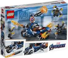 Load image into Gallery viewer, LEGO Marvel Avengers Captain America: Outriders Attack 76123 Building Kit (167 Pieces)