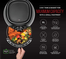 Load image into Gallery viewer, Chefman TurboFry 3.6 Quart Air Fryer Oven w/ Digital Touch Screen
