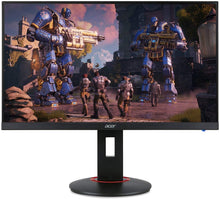 Load image into Gallery viewer, Acer XF240YU bmiidprzx 23.8” WQHD (2560 x 1440) Zero Frame TN Gaming Monitor with AMD FREESYNC Technology - 1ms | 144Hz Refresh (Display, HDMI 2.0, HDMI 1.4 &amp; DVI ports)