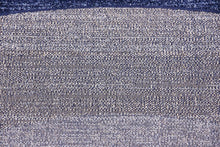 Load image into Gallery viewer, Unique Loom Del Mar Collection Contemporary Transitional Navy Blue Round Rug (8' x 8')