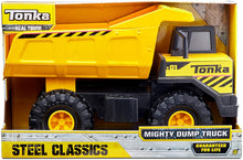 Load image into Gallery viewer, Tonka Classic Steel Mighty Dump Truck Vehicle, Single, Standard Packaging