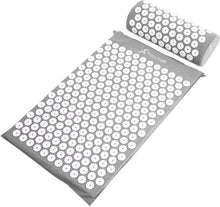 Load image into Gallery viewer, ProsourceFit Acupressure Mat and Pillow Set for Back/Neck Pain Relief and Muscle Relaxation