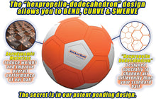 Load image into Gallery viewer, Kickerball - Curve and Swerve Soccer Ball/Football Toy - Kick Like The Pros, Great Gift for Boys and Girls - Perfect for Outdoor &amp; Indoor Match or Game, Bring The World Cup to Your Backyard