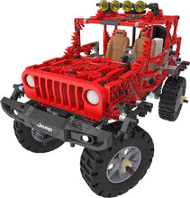 Load image into Gallery viewer, K'NEX Jeep Wrangler Building Set - 682 Parts - Authentic Battery Powered Motorized Replica - STEM Toy - Ages 9 &amp; Up, Multi