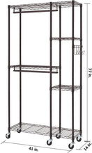Load image into Gallery viewer, TRINITY Mobile Closet Organizer