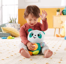 Load image into Gallery viewer, Fisher-Price Linkimals Play Together Panda, musical learning plush toy for babies and toddlers