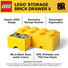 Load image into Gallery viewer, Lego Brick Drawer, 4 Knobs, 1 Drawer, Stackable Storage Box,
