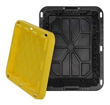 Load image into Gallery viewer, Muscle Rack HD5G-4PK 5 gal. Heavy Duty Storage Tote (4-Pack), 8.75" Height, 12.25" Width, 16" Length, (Pack of 4)