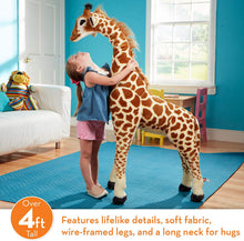 Load image into Gallery viewer, Melissa &amp; Doug Large Giraffe
