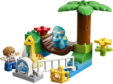 Load image into Gallery viewer, LEGO DUPLO Jurassic World Gentle Giants Petting Zoo 10879 Building Kit (24 Pieces)