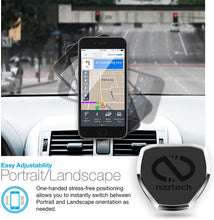Load image into Gallery viewer, Naztech MagBuddy Dash Telescopic Phone Mount [Hands-Free] Compatible for iPhone 12 /SE 2020/11/Pro/Pro Max, Galaxy S20/S10/S9, Note 20 5G/10/9 + More