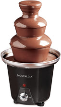 Load image into Gallery viewer, Nostalgia CFF965 3-Tier 1.5-Pound Chocolate Fondue Fountain