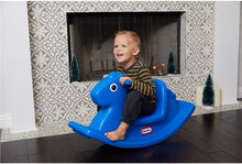 Load image into Gallery viewer, Little Tikes Rocking Horse Blue, 33.00 L x 10.00 W x 17.50 H Inches