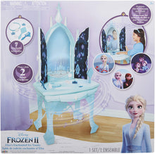 Load image into Gallery viewer, Disney Frozen 2 Elsa&#39;s Enchanted Ice Vanity, Includes Lights, Iconic Story Moments &amp; Plays Vuelie and Into The Unknown for Ages 3+
