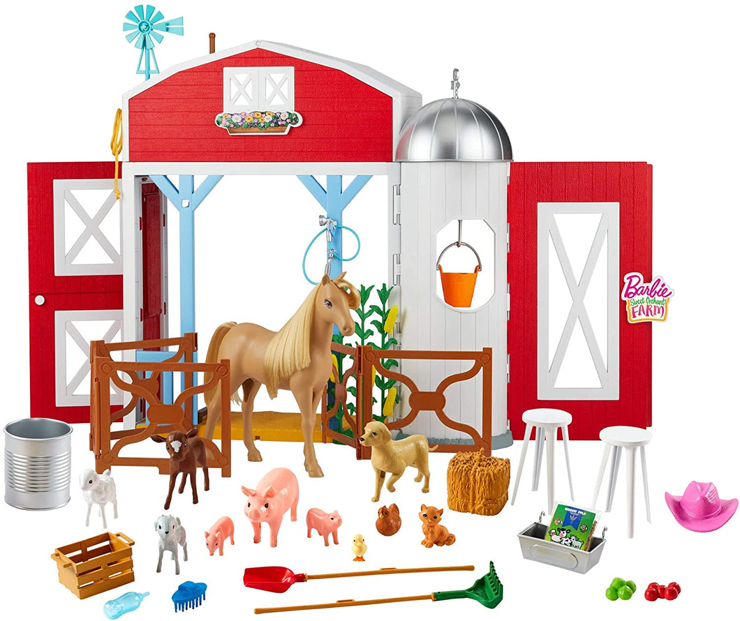 Barbie GJB66 Sweet Orchard Farm Playset