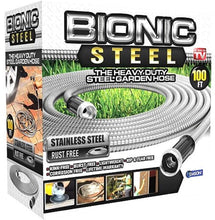Load image into Gallery viewer, Bionic Steel 304 Stainless Steel Garden Hose - Lightweight, Kink-Free, and Stronger Than Ever, Durable and Easy to Use