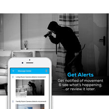 Load image into Gallery viewer, Geeni Look 2 Pack 1080p HD Smart Wi-Fi Security Camera System with Night Vision, Motion Detection, 2 Way Audio,Remote Access with iOS Android App, No Hub Required, Black